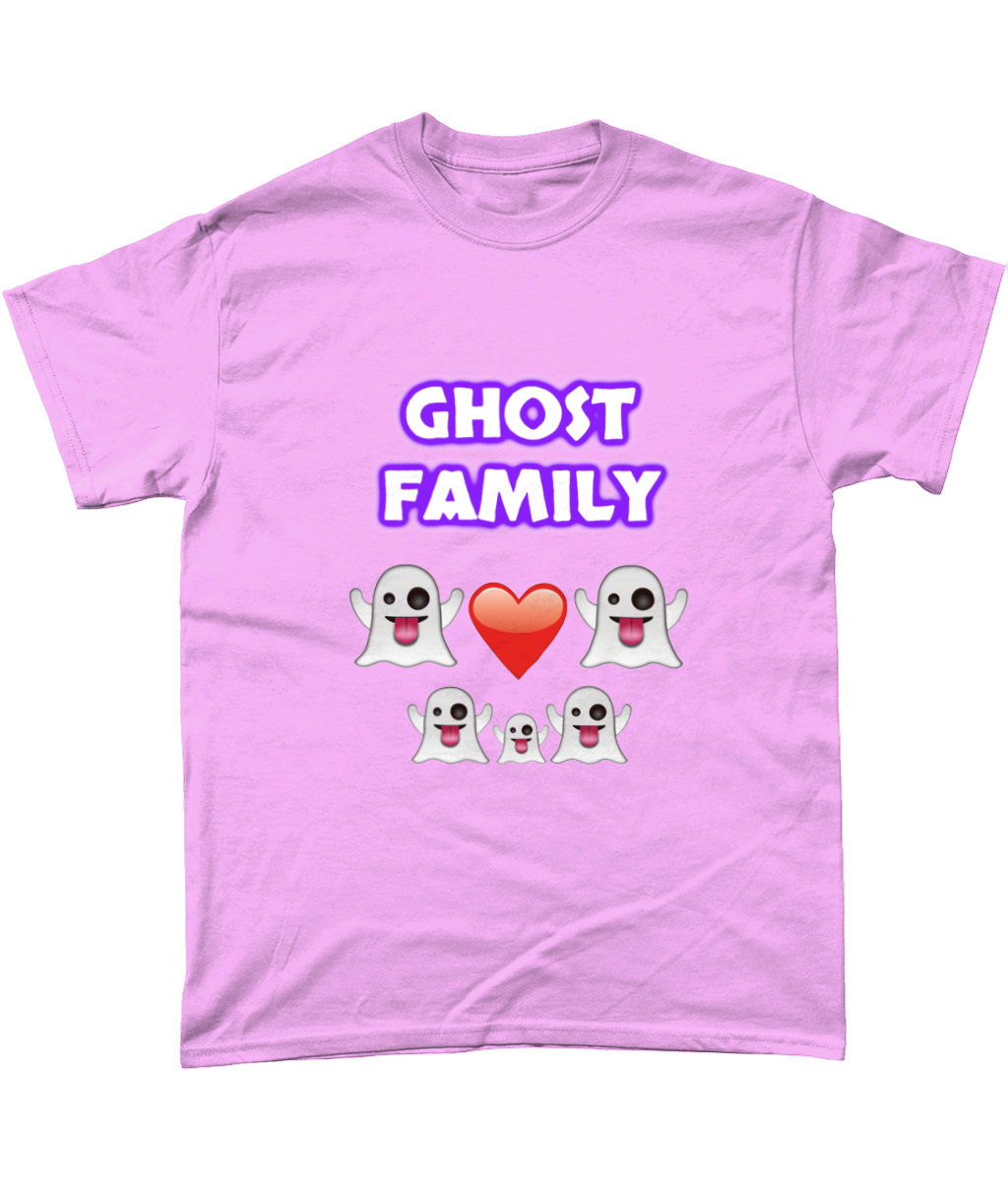 Ghost Family Heart T-Shirt