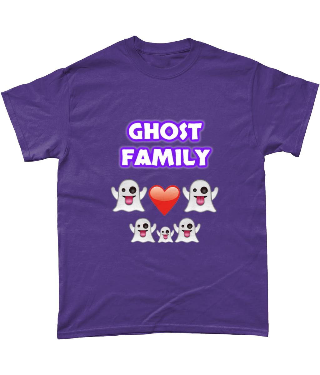 Ghost Family Heart T-Shirt