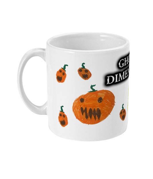 Ghost Family Girls Designed Mug