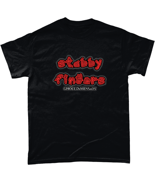 Stabby Fingers - T-Shirt - Ghost Dimension
