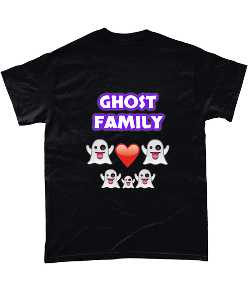 Ghost Family Heart T-Shirt